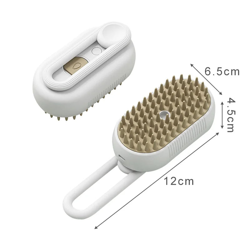 Brosse Vapeur 3-en-1 pour Chats