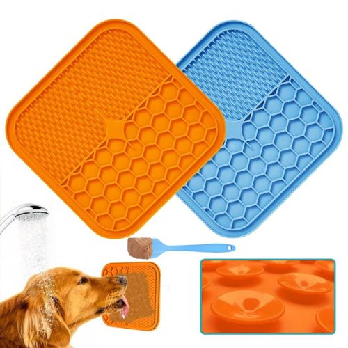 Tapis antistress à lécher pour chien