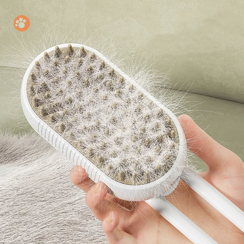 Brosse Vapeur 3-en-1 pour Chats