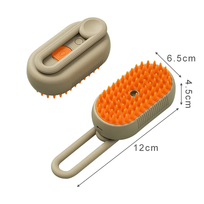 Brosse Vapeur 3-en-1 pour Chats